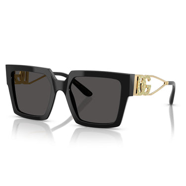 Dolce & Gabbana Okulary Przeciwsłoneczne DG4446B 335587 Czarny/Szary Damskie 2