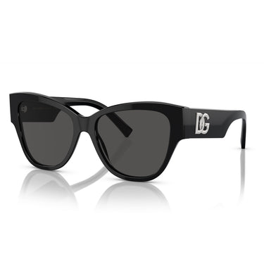 Dolce & Gabbana Okulary Przeciwsłoneczne DG4449 501/87 Czarny/Ciemnoszary Damskie 2