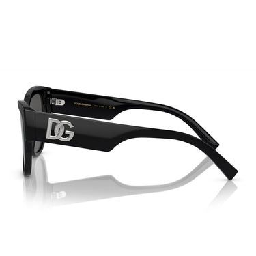Dolce & Gabbana Okulary Przeciwsłoneczne DG4449 501/87 Czarny/Ciemnoszary Damskie 3