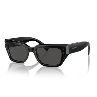 Dolce & Gabbana Okulary Przeciwsłoneczne DG4462 501/87 Czarny/Ciemnoszary Damskie 2