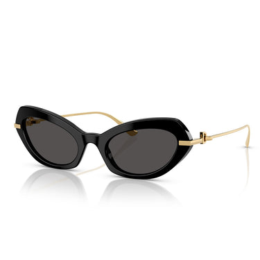 Dolce & Gabbana Okulary Przeciwsłoneczne DG4473 501/87 Czarny/Ciemnoszary Damskie 1