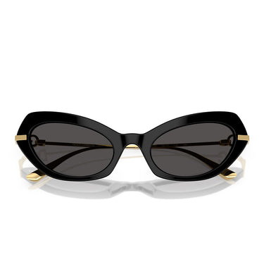 Dolce & Gabbana Okulary Przeciwsłoneczne DG4473 501/87 Czarny/Ciemnoszary Damskie 4