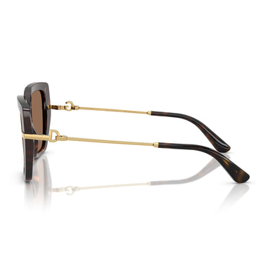 Dolce & Gabbana Okulary Przeciwsłoneczne DG4474 502/73 Havana/Marrone Scuro Damskie 3