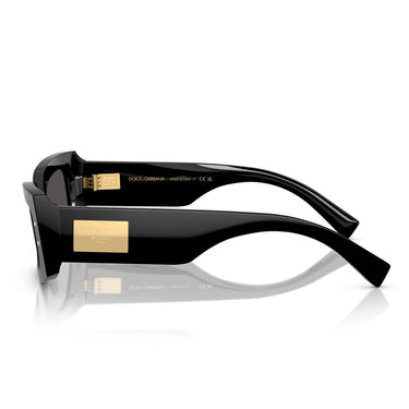 Dolce & Gabbana Okulary Przeciwsłoneczne DG4479 501/87 Czarny/Ciemnoszary Damskie 3