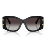 Dolce & Gabbana Sunglasses DG4501 501/8G Black/Gray Gradient Women