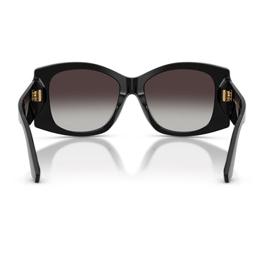Dolce & Gabbana Okulary Przeciwsłoneczne DG4501 501/8G Czarny/Szary Gradient Damskie 4