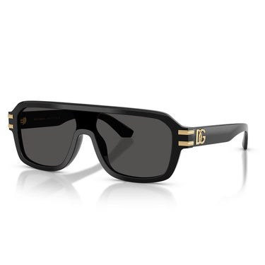 Dolce & Gabbana Occhiali da Sole DG4507 501 87 Nero Grigio Scuro Uomo 2