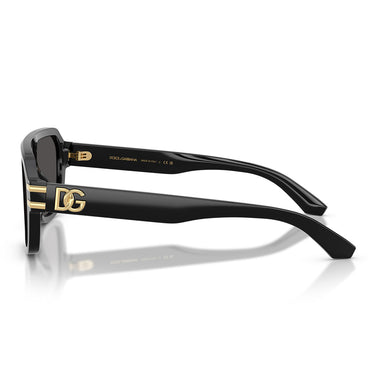 Dolce & Gabbana Occhiali da Sole DG4507 501 87 Nero Grigio Scuro Uomo 3