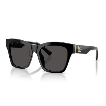 Dolce & Gabbana Okulary Przeciwsłoneczne DG4512 501/87 Czarny/Ciemnoszary Damskie 2