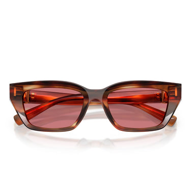Dolce & Gabbana Occhiali da Sole DG4532 322175 Marrone Striato Rosso Donna 5