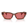 Dolce & Gabbana Occhiali da Sole DG4532 322175 Marrone Striato Rosso Donna 