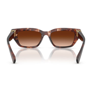 Dolce & Gabbana Occhiali da Sole DG4532 322274 Marrone Rosso Scuro Marrone Sfumato Donna 4