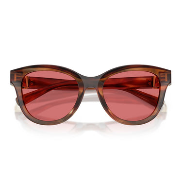 Dolce & Gabbana Occhiali da Sole DG4533 322175 Marrone Striato Rosso Donna  5