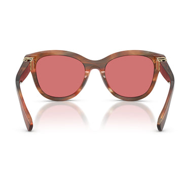 Dolce & Gabbana Occhiali da Sole DG4533 322175 Marrone Striato Rosso Donna  4