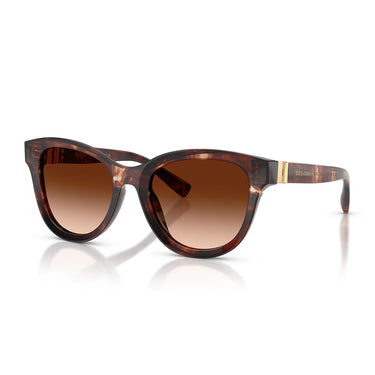 Dolce & Gabbana Occhiali da Sole DG4533 322274 Marrone Rosso Scuro Marrone Sfumato Donna  2