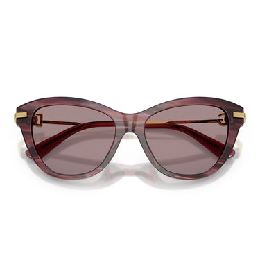 Dolce & Gabbana Occhiali da Sole DG4534 3474LA Striato Viola Oro Viola Donna  5