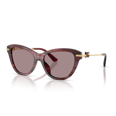 Dolce & Gabbana Occhiali da Sole DG4534 3474LA Striato Viola Oro Viola Donna  2