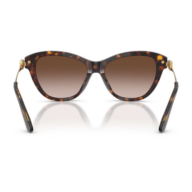 Dolce & Gabbana Occhiali da Sole DG4534 502 13 Marrone Oro Marrone Chiaro Sfumato Donna  4
