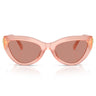 Dolce & Gabbana Occhiali da Sole DG4536 338496 x Devotion Rosa Opalino/Violetto Scuro Donna