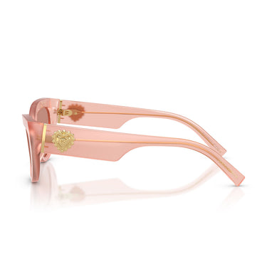 Dolce & Gabbana Sonnenbrille DG4536 338496 x Devotion Opalrosa/Dunkelviolett Damen