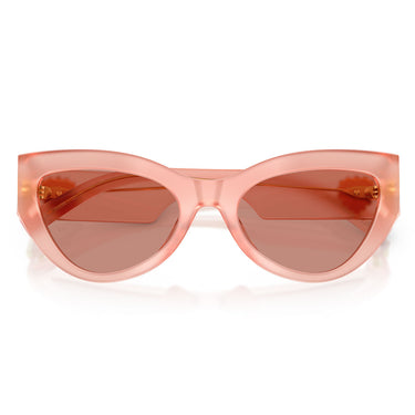 Dolce & Gabbana Sonnenbrille DG4536 338496 x Devotion Opalrosa/Dunkelviolett Damen