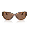Dolce & Gabbana Occhiali da Sole DG4536 347073 x Devotion Leo Trasparente/Marrone Scuro Donna