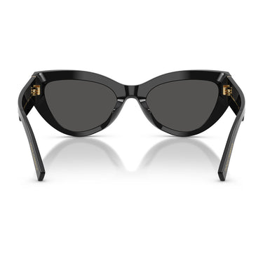 Dolce & Gabbana Occhiali da Sole DG4536 501 87 x Devotion Nero Grigio Scuro Donna 4