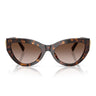Dolce & Gabbana Occhiali da Sole DG4536 502 13 x Devotion Marrone Marrone Sfumato Donna 