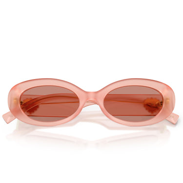 Dolce & Gabbana Okulary Przeciwsłoneczne DG4537 338496 x Devotion Opalowy róż/Ciemnofioletowy Damskie