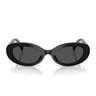 Dolce & Gabbana Occhiali da Sole DG4537 501 87 x Devotion Nero Grigio Scuro Donna