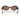 Dolce & Gabbana Occhiali da Sole DG4537 502 73 x Devotion Marrone Marrone Scuro Donna 4