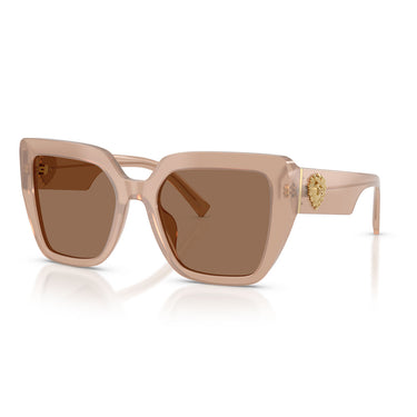 Dolce & Gabbana Occhiali da Sole DG4538 304273 x Devotion Marrone Opale/Marrone Scuro Donna