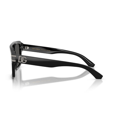 Dolce & Gabbana Okulary Przeciwsłoneczne DG4562 501/87 Czarny/Ciemnoszary Męskie