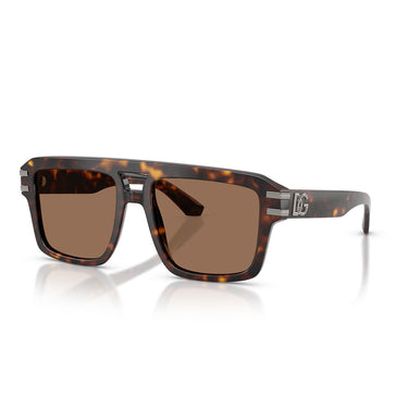 Dolce & Gabbana Okulary Przeciwsłoneczne DG4562 502/73 Brązowy/Ciemnobrązowy Męskie