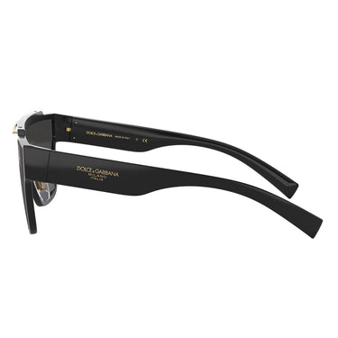 Dolce & Gabbana Okulary Przeciwsłoneczne DG6125 501/M Czarny/Szary Męskie 3