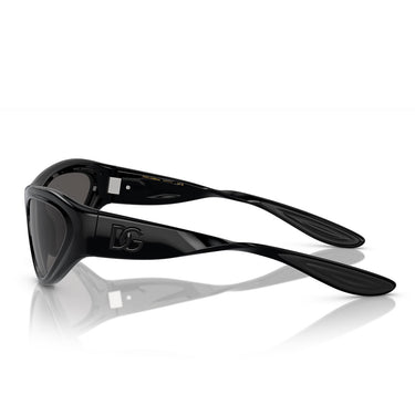Dolce & Gabbana Okulary Przeciwsłoneczne DG6190 501/87 Nero/Grigio Scuro Unisex 3