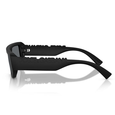Dolce & Gabbana Okulary Przeciwsłoneczne DG6203 25256G Czarny Mat Szary Lustro Unisex 3