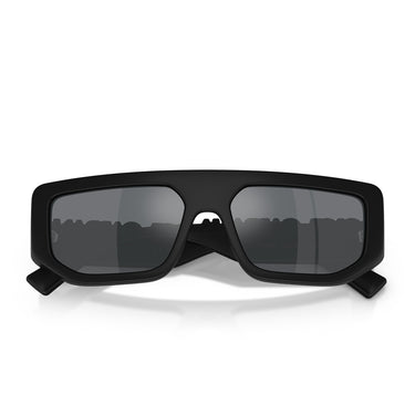 Dolce & Gabbana Okulary Przeciwsłoneczne DG6203 25256G Czarny Mat Szary Lustrzany Unisex 5