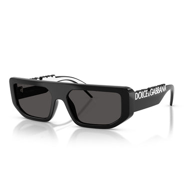 Dolce & Gabbana Okulary Przeciwsłoneczne DG6203 501/87 Nero/Grigio Scuro Unisex 2