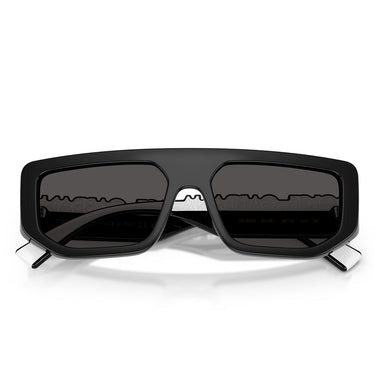Dolce & Gabbana Okulary Przeciwsłoneczne DG6203 501/87 Czarny/Ciemnoszary Unisex 5