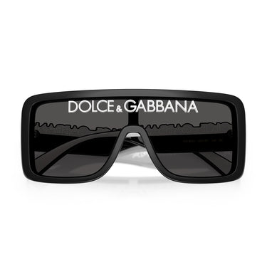 Dolce & Gabbana Okulary Przeciwsłoneczne DG6204 L50187 Nero Grigio Scuro Unisex 5