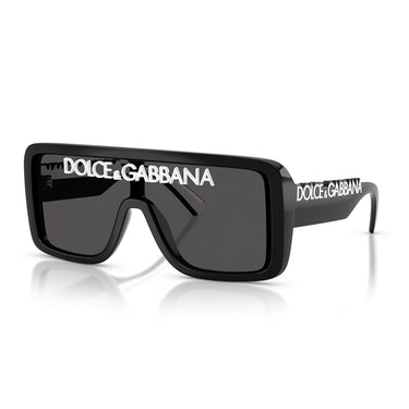 Dolce & Gabbana Okulary Przeciwsłoneczne DG6204 L50187 Nero Grigio Scuro Unisex 2