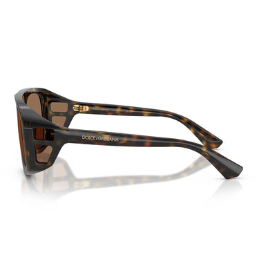 Dolce & Gabbana Occhiali da Sole DG6208 502/73 Marrone/Marrone Scuro Uomo 2