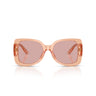 Dolce & Gabbana Occhiali da Sole DX4012 322684 Nude Trasparente Viola Chiaro Bambini 