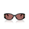 Dolce & Gabbana Occhiali da Sole DX4014 501/69 Nero/Violetto Scuro Bambini