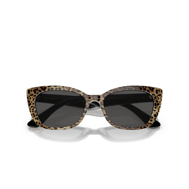 Dolce & Gabbana Okulary Przeciwsłoneczne DX4427 316387 Panterkowe/Ciemnoszare Dzieci 5
