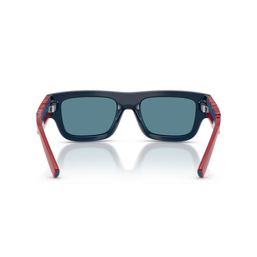 Dolce & Gabbana Okulary Przeciwsłoneczne DX6011 346680 Czerwony Niebieski/Szary Dzieci 4