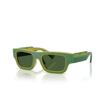 Dolce & Gabbana Okulary Przeciwsłoneczne DX6011 346771 Zielony/Ciemnozielony Dzieci 2