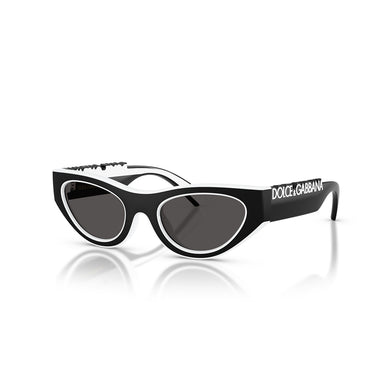 Dolce & Gabbana Okulary Przeciwsłoneczne DX6012 345787 Nero Bianco/Grigio Scuro Bambini 2