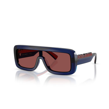 Dolce & Gabbana Okulary Przeciwsłoneczne DX6013 300975 Ciemnoniebieski Przezroczysty/Ciemny Fiolet Dzieci 2